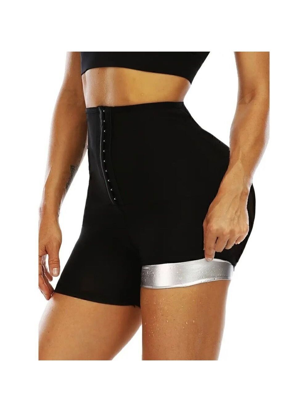 Tight Shorts Sauna Sweat Sports, Belly Control Pants, Lift Molding Pants Size XL